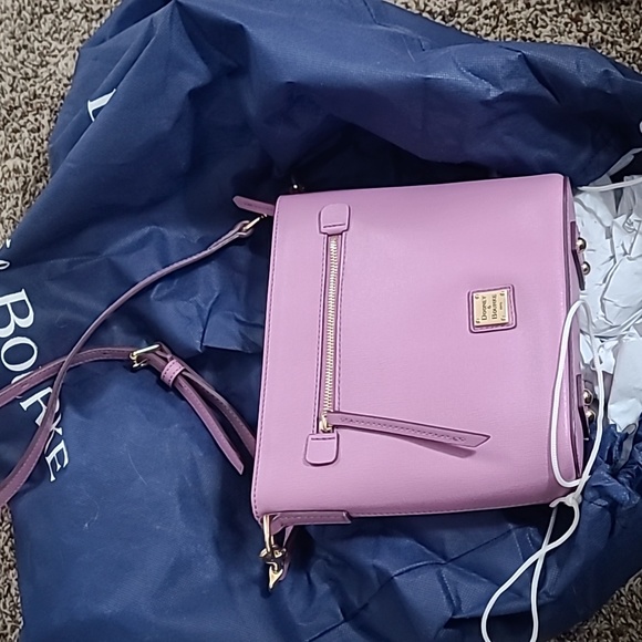 Dooney and Bourke Saffiano Zip Crossbody - Picture 1 of 3